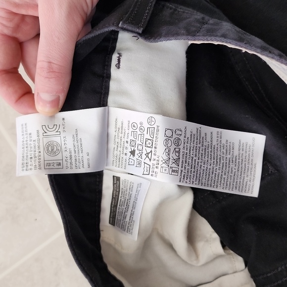 Levi womens black jeans size W31/L32 - Picture 4 of 8